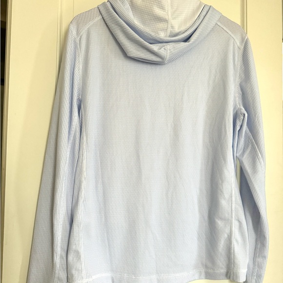 Vineyard Vines Light Blue On The Go Sankaty Performance Hoodie, Women’s - Picture 3 of 6